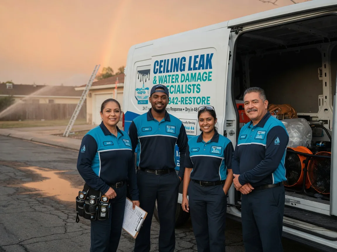 Ceiling Leak Cleanup company in Mechanicsville, IA