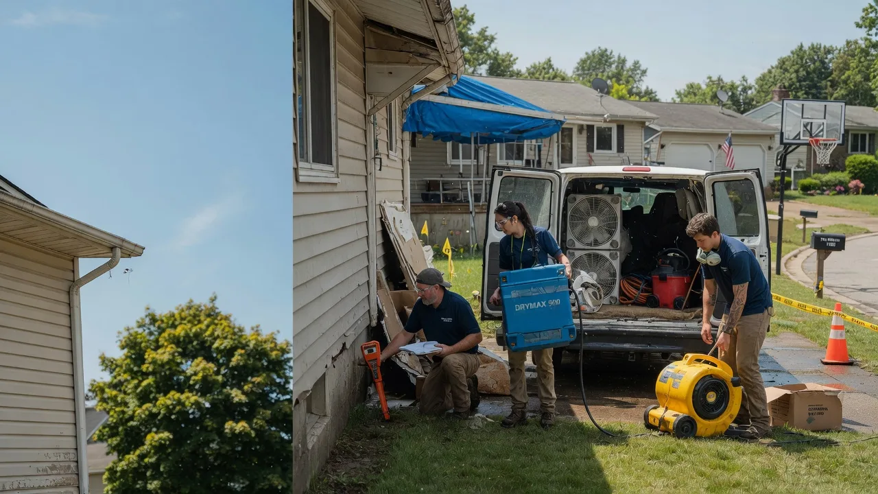 Ceiling Leak Cleanup in Mechanicsville, IA near me